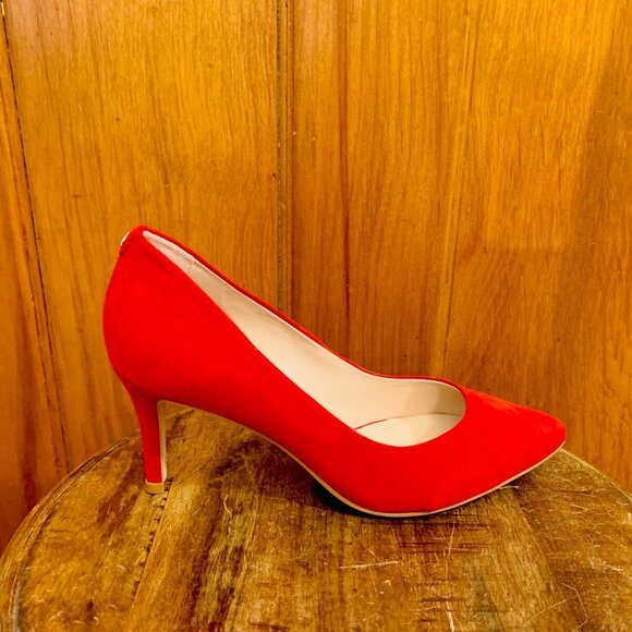 Kate Spade NY Vida suede upper heeled pump - Picture 4 of 7